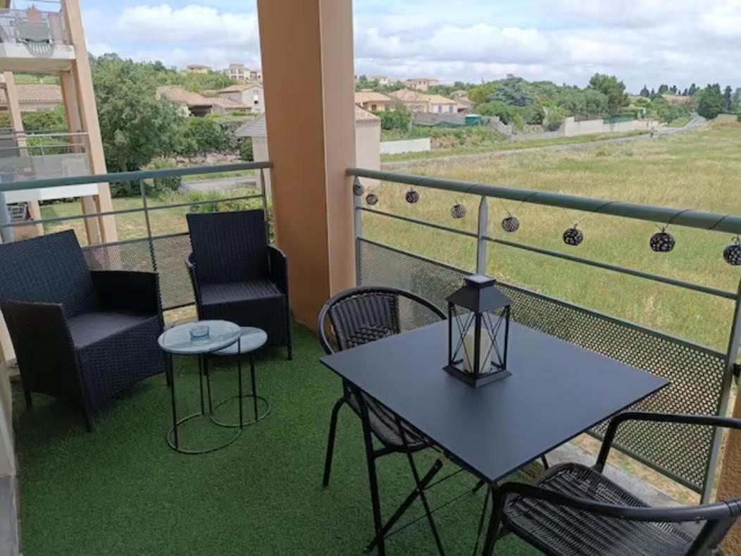 Ferienwohnung Le Cocon De Marie,Piscine, Balcon, Parking Gratuit, Baignoire Carcassonne Exterior foto